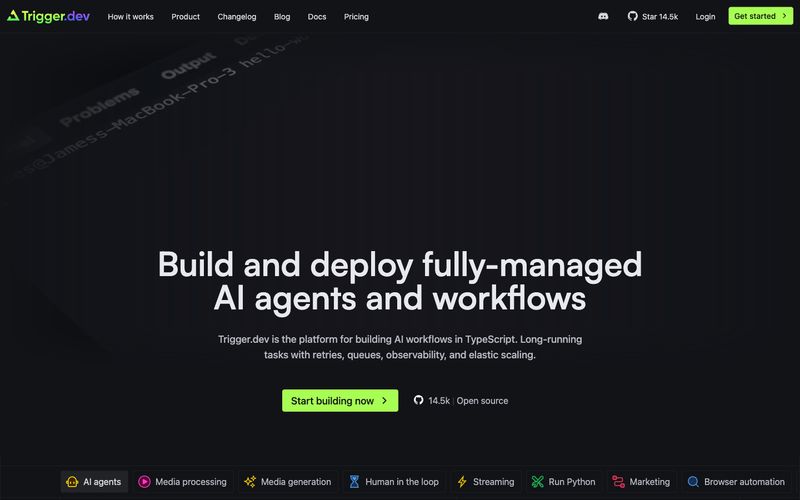 Trigger.dev preview