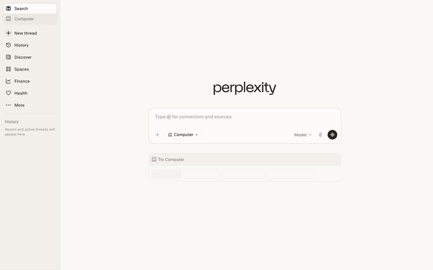Perplexity AI captured reference