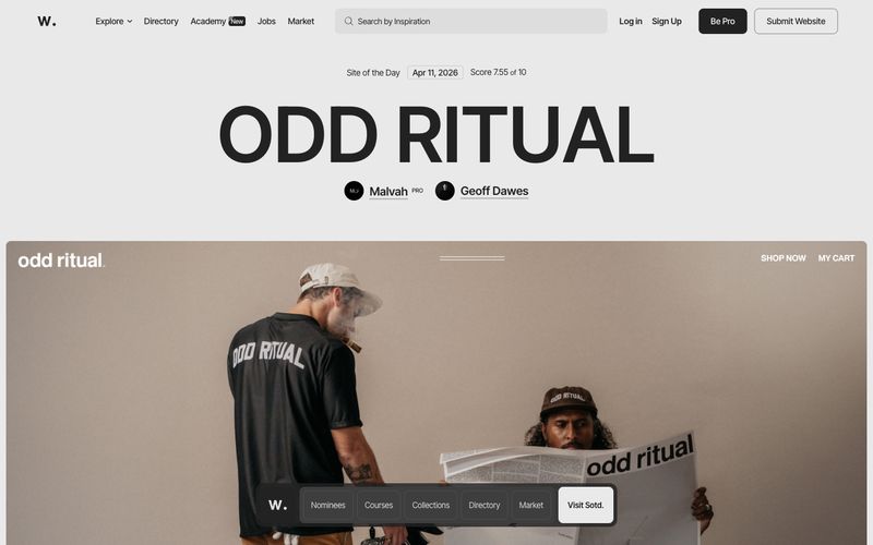 Awwwards preview