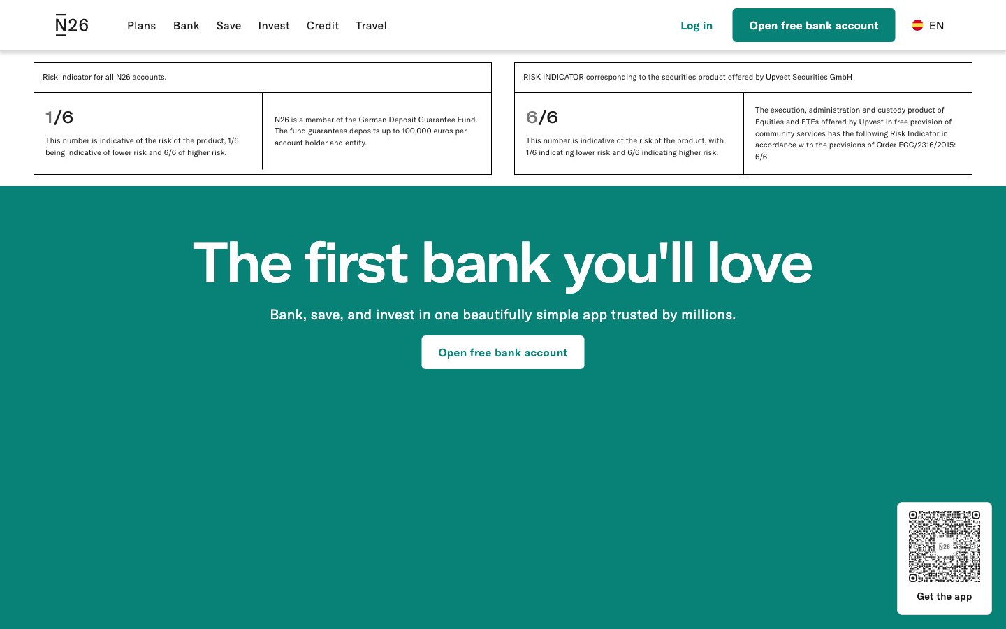 The online bank captured reference