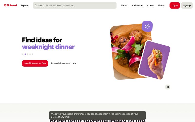 Pinterest preview