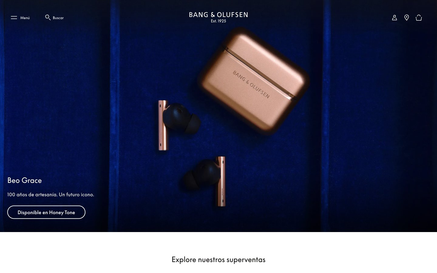 Bang & Olufsen captured reference