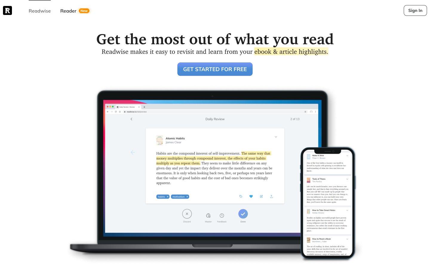 Readwise captured reference