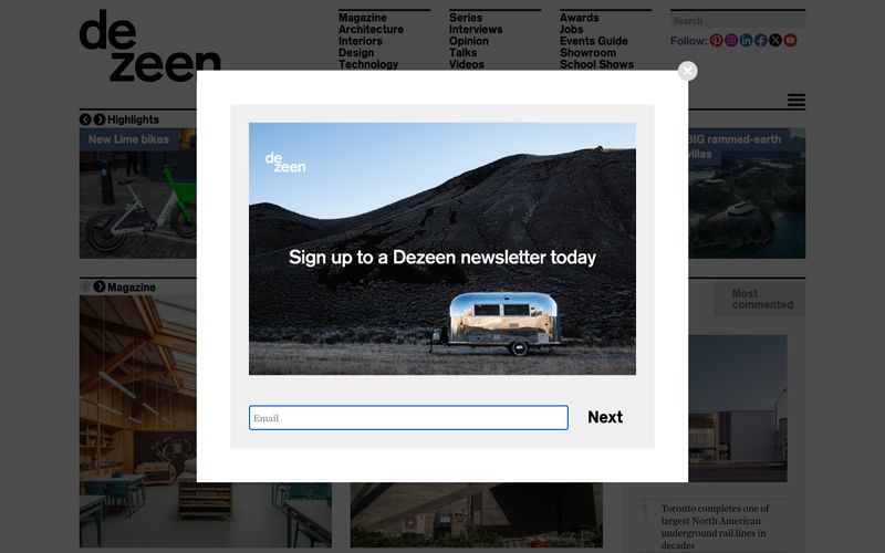 Dezeen preview