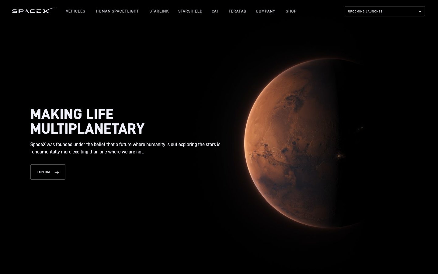 SpaceX captured reference