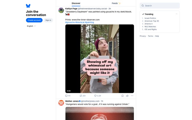 Bluesky Social preview