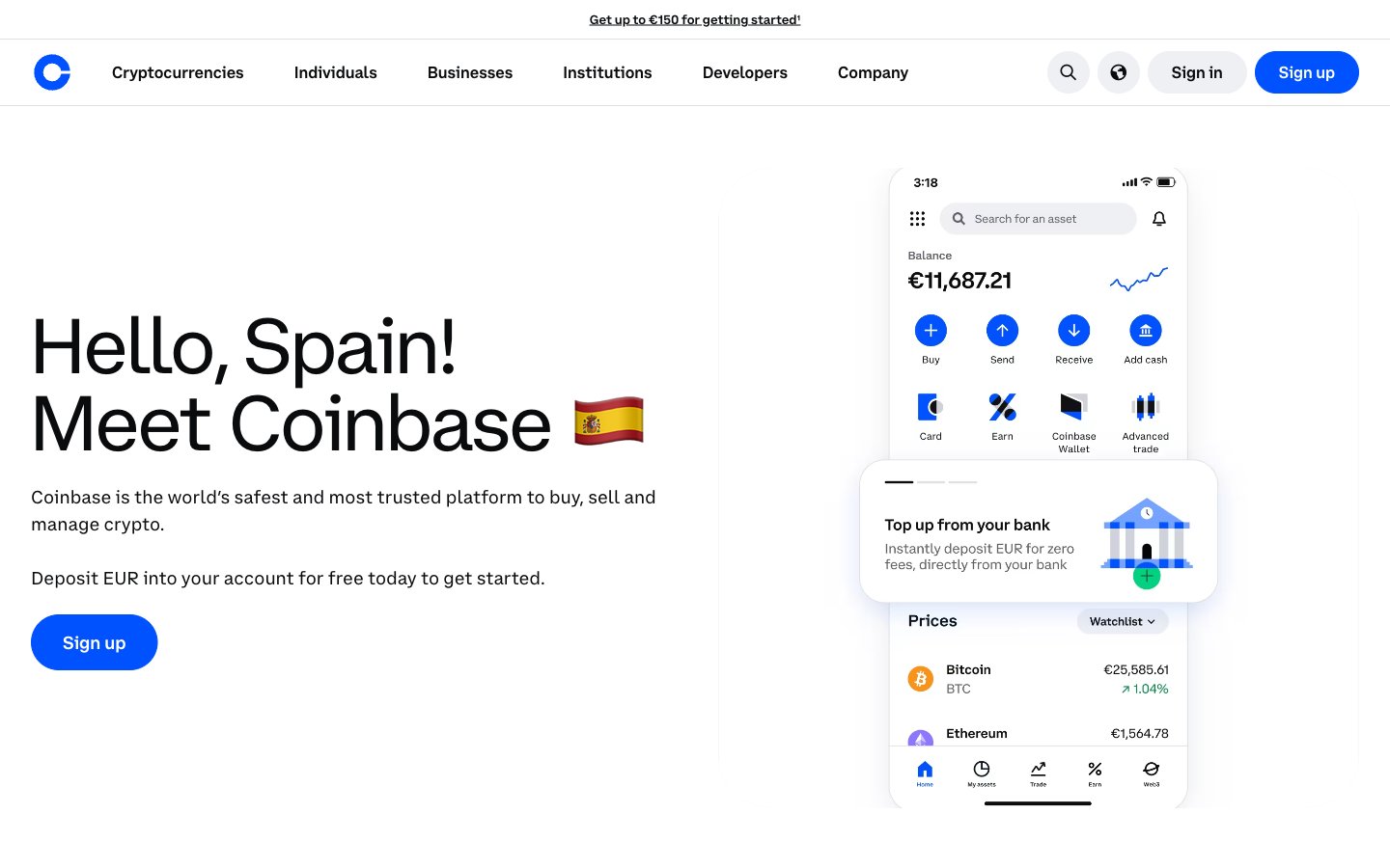 Coinbase captured reference