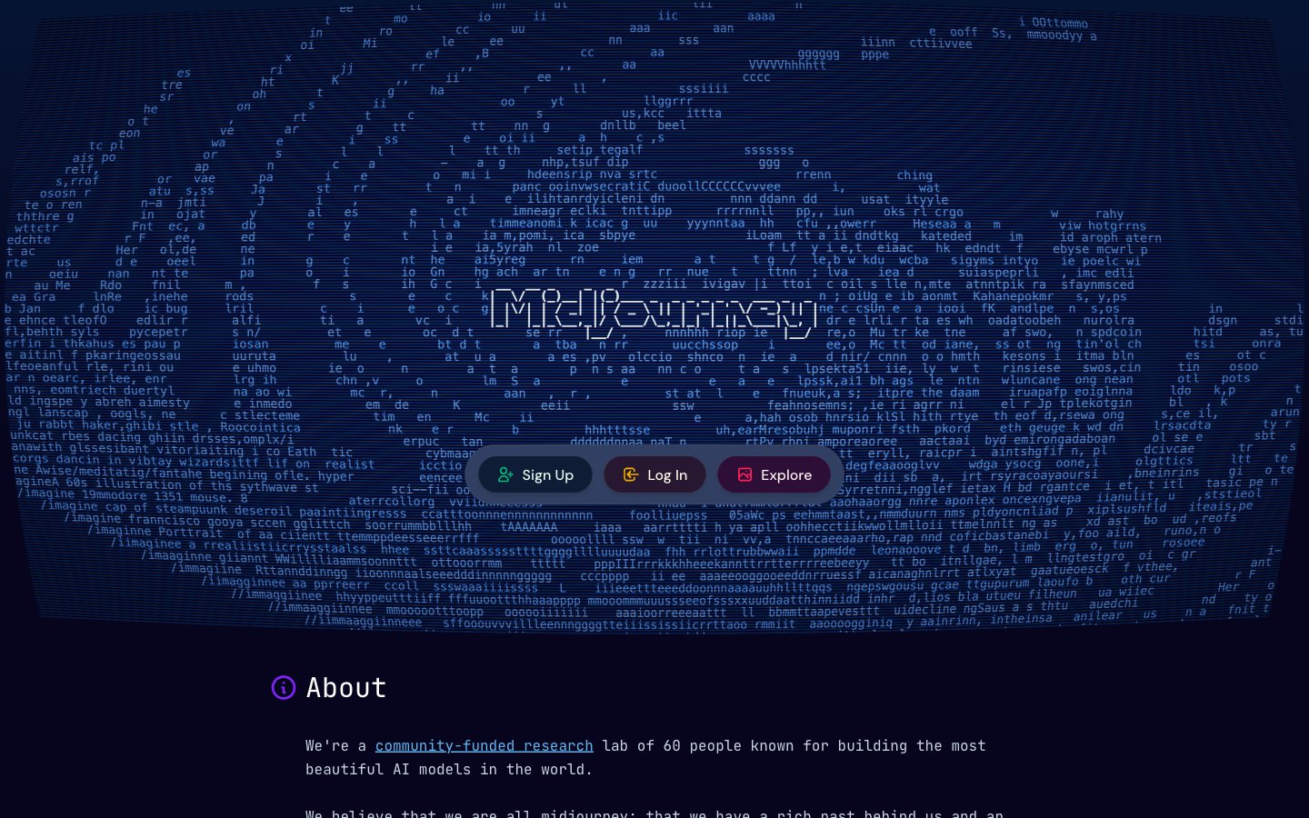 Midjourney captured reference