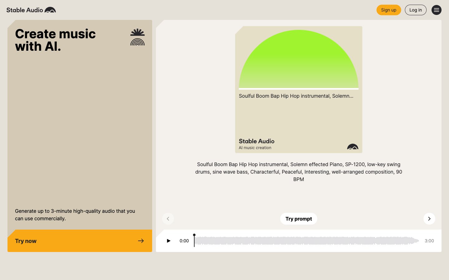 Stable Audio captured reference