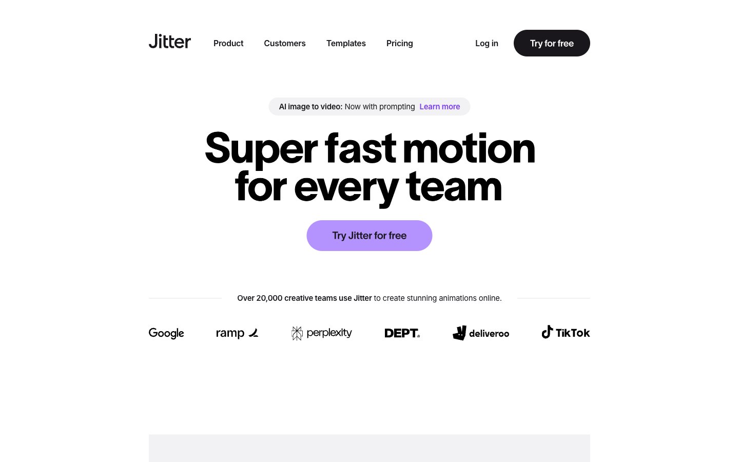 Jitter captured reference