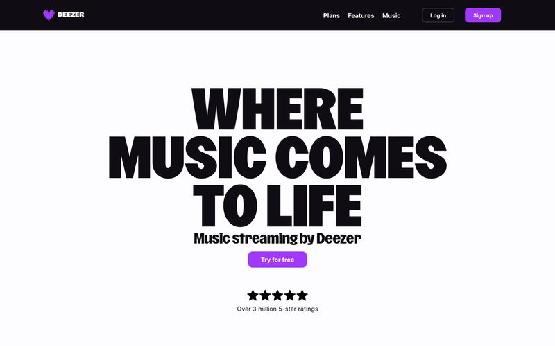 Deezer preview