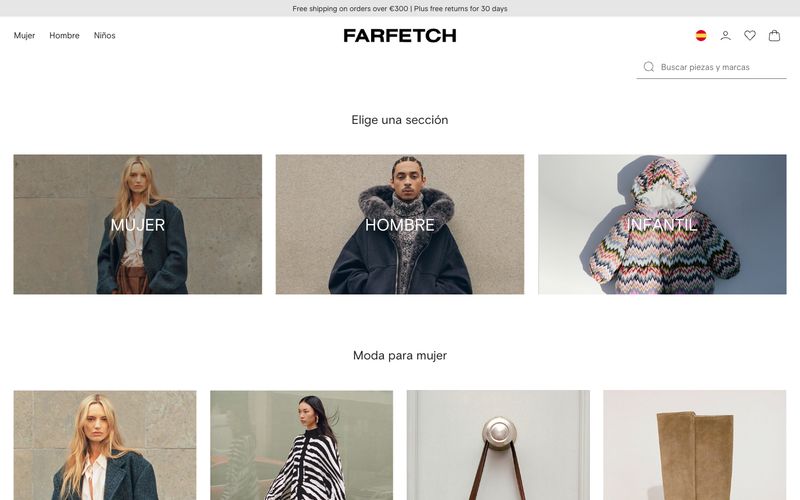 FARFETCH España preview