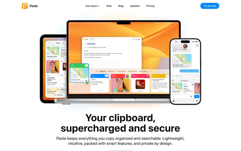 Paste preview