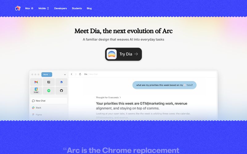 Arc preview
