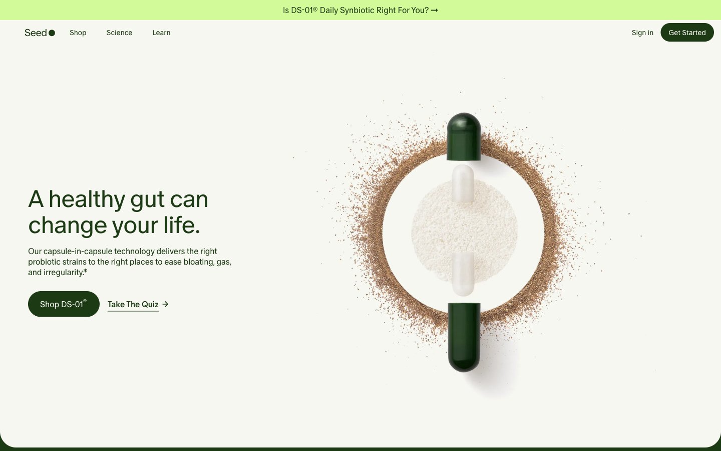 Seed captured reference