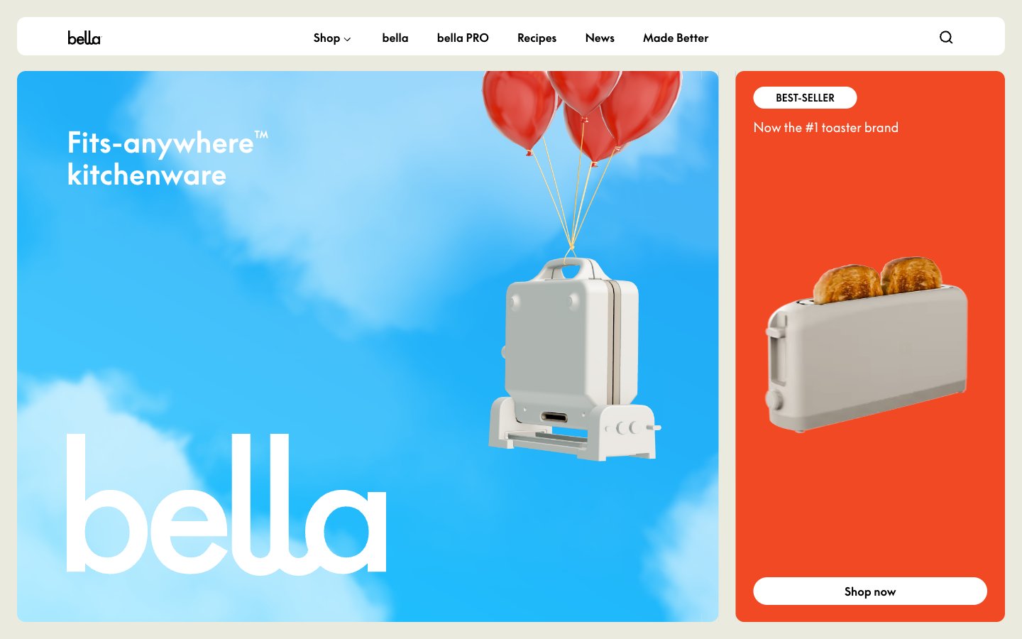 bella Kitchen Appliances captured reference
