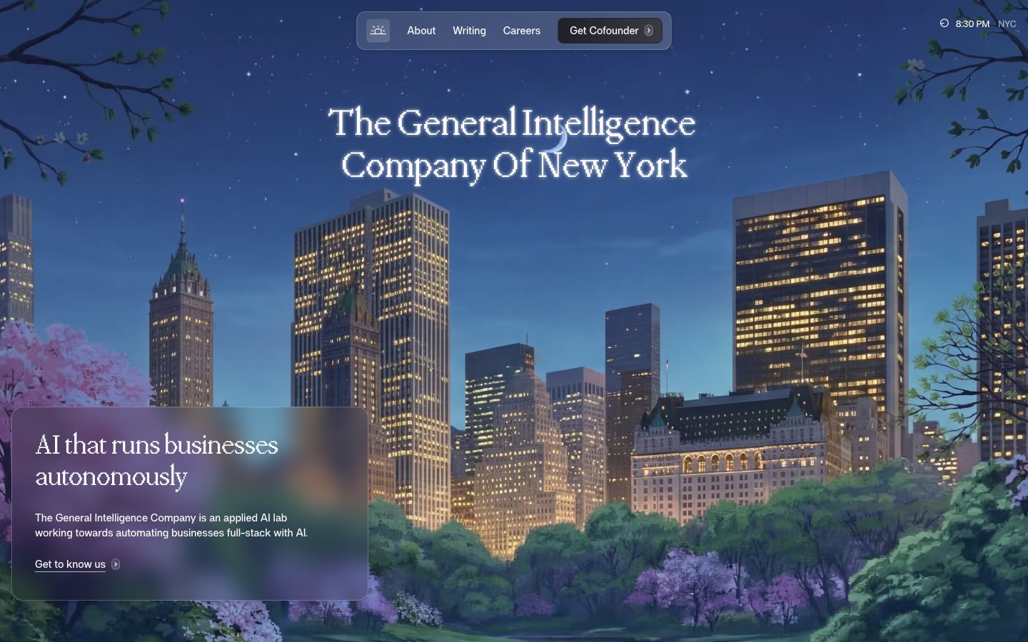 General Intelligence Company captured reference