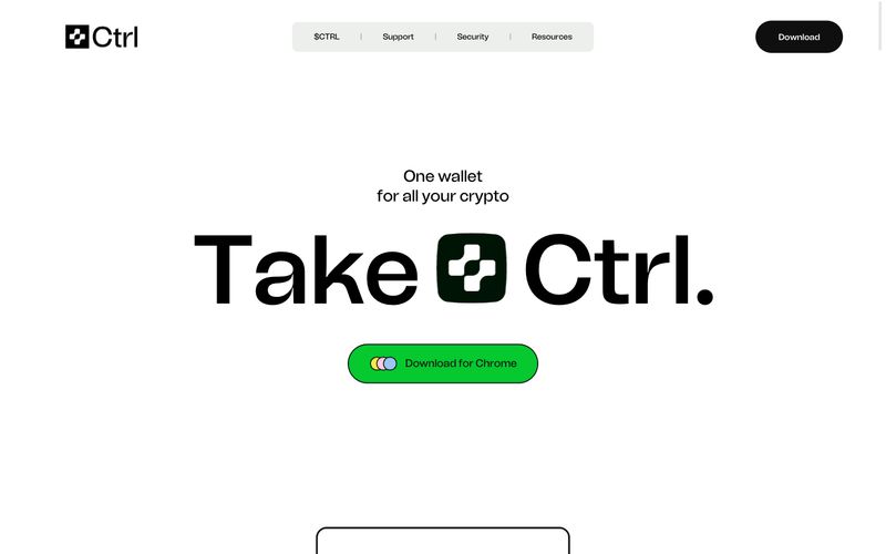 Secure and powerful crypto wallet | Ctrl Wallet preview