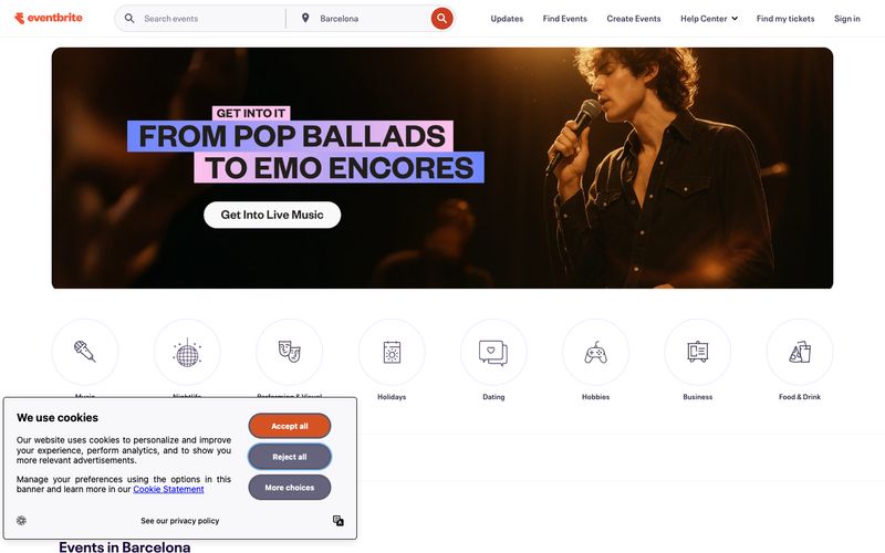 Eventbrite preview