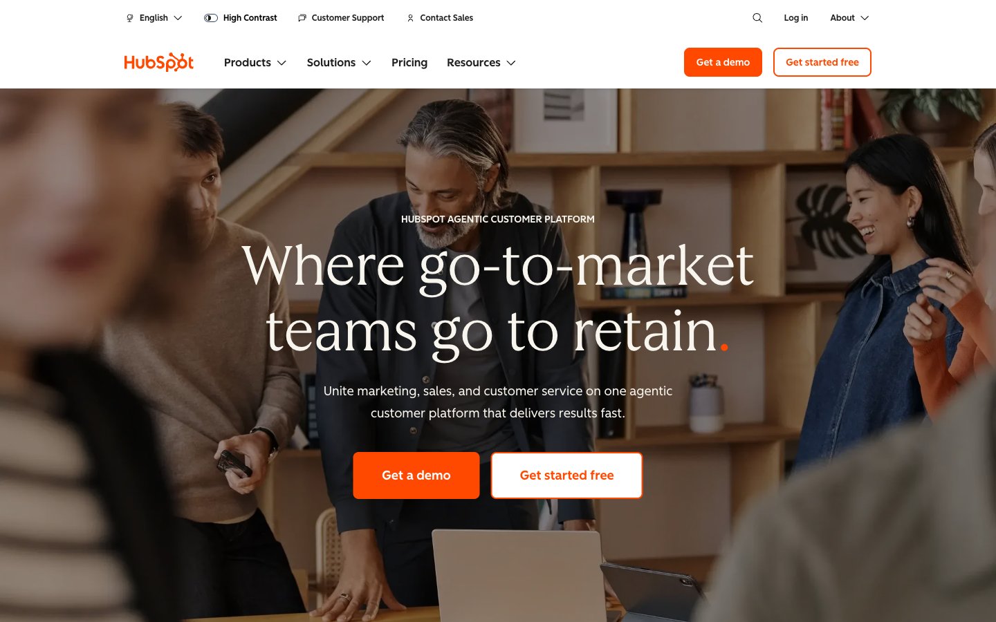 HubSpot captured reference
