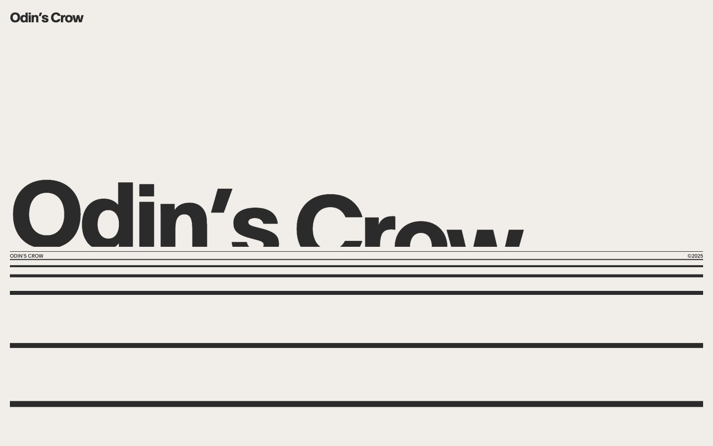 Odin's Crow captured reference