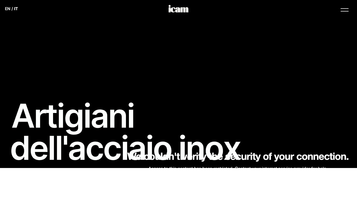 Icam inox s.r.l. captured reference