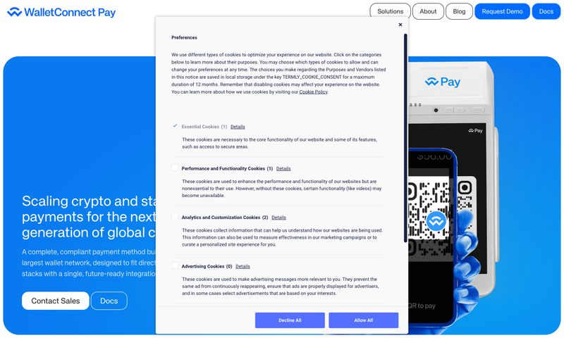 WalletConnect preview