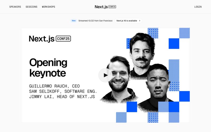 Next.js Conf 2025 preview