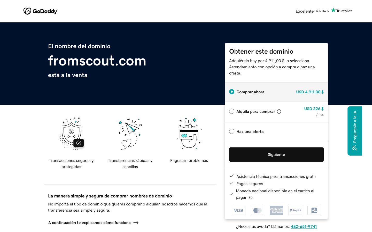 fromscout.com captured reference