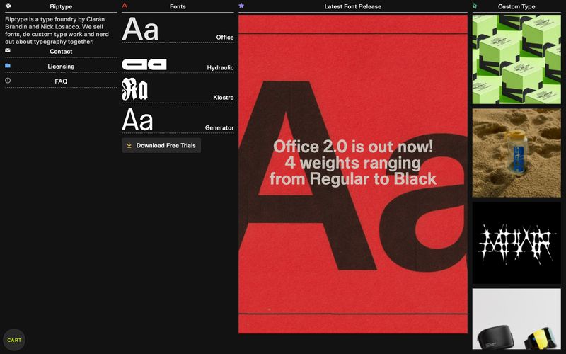 Riptype Foundry preview