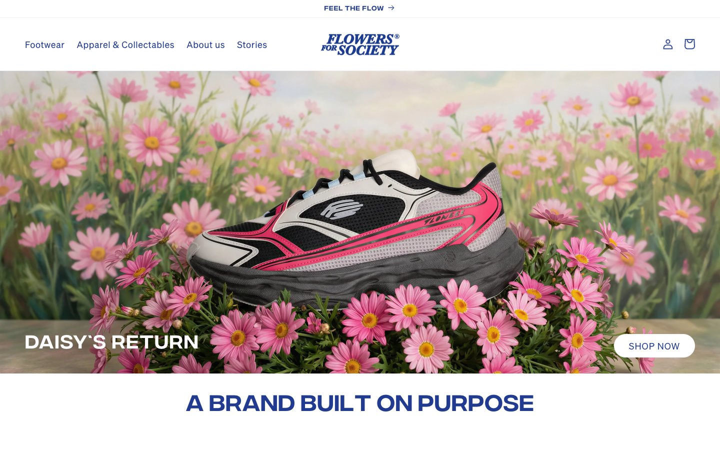 Flowers For Society captured reference