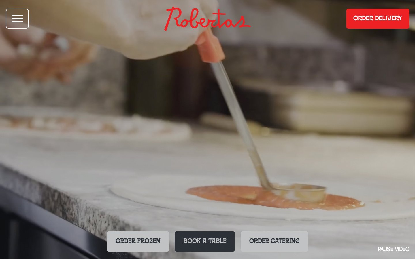 Roberta's Pizza captured reference