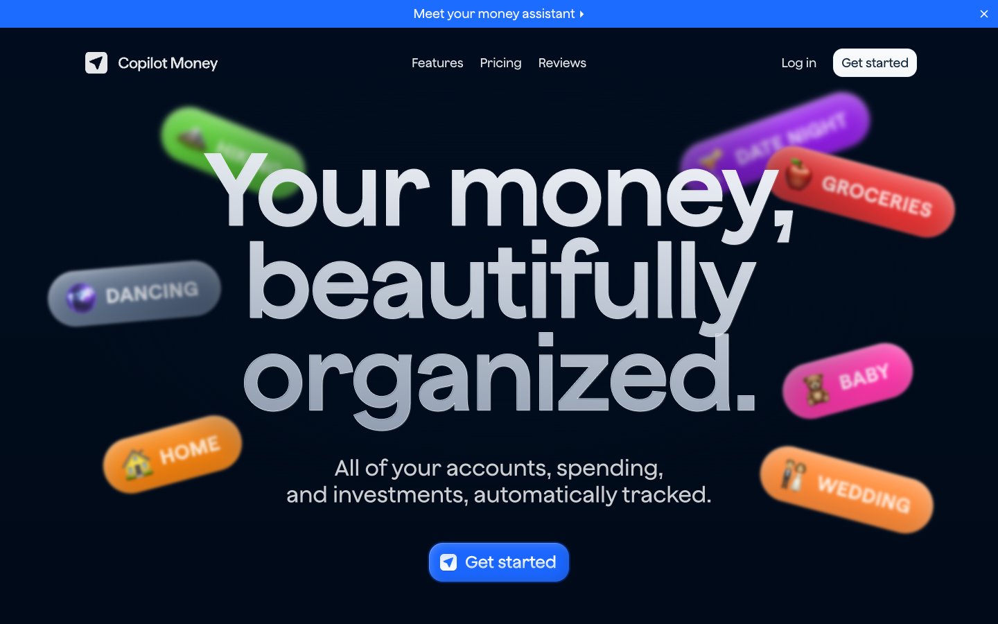 Copilot Money captured reference