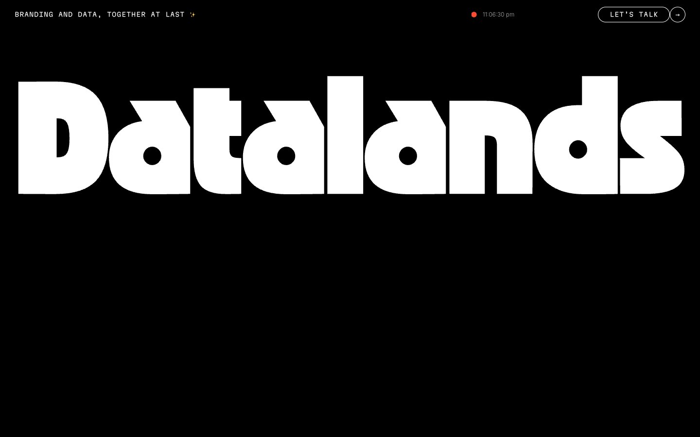 Datalands captured reference