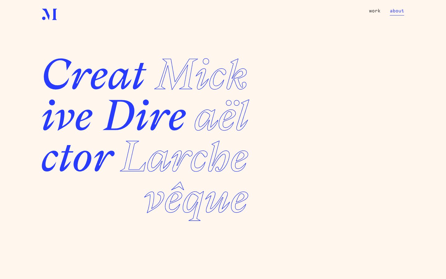 Mickael Larcheveque captured reference