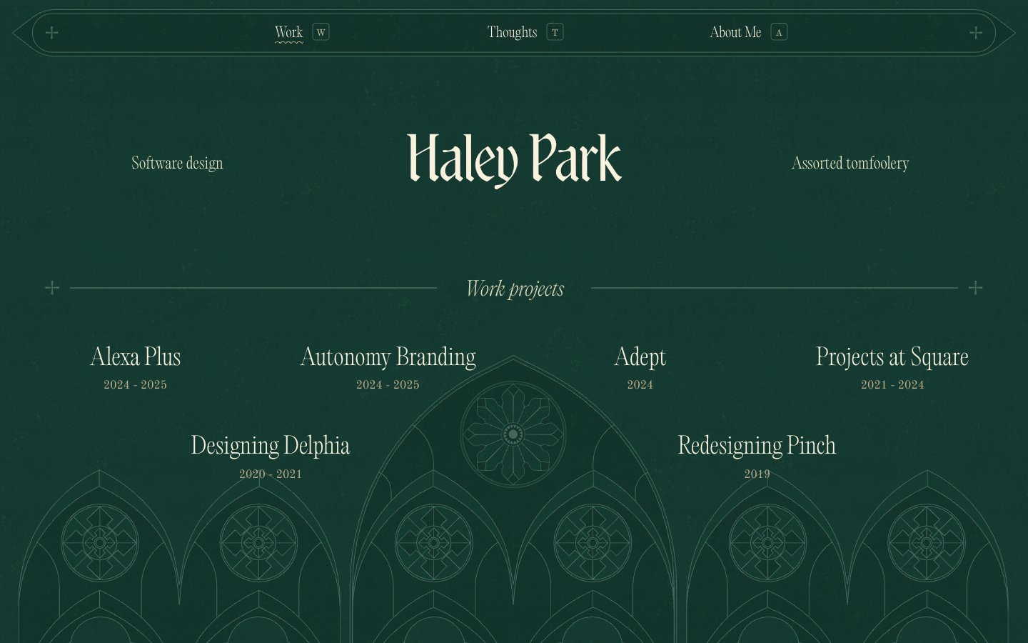 Haley Park captured reference