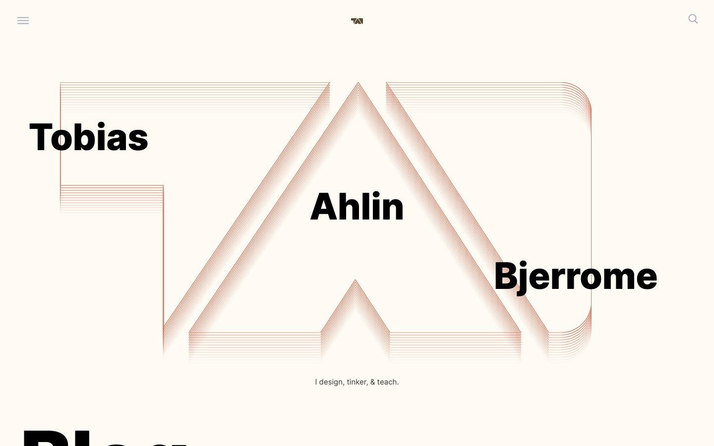 Tobias Ahlin captured reference
