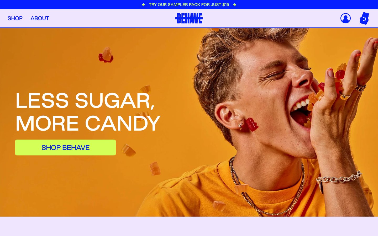 BEHAVE Candy captured reference
