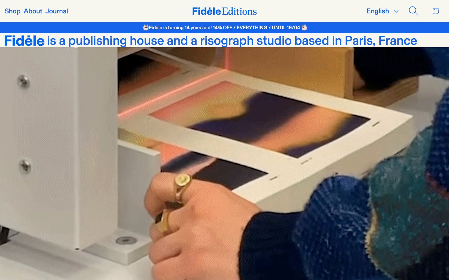 Fidèle Editions captured reference