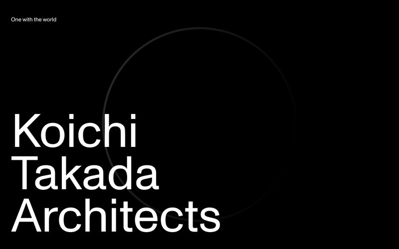 Koichi Takada Architects preview