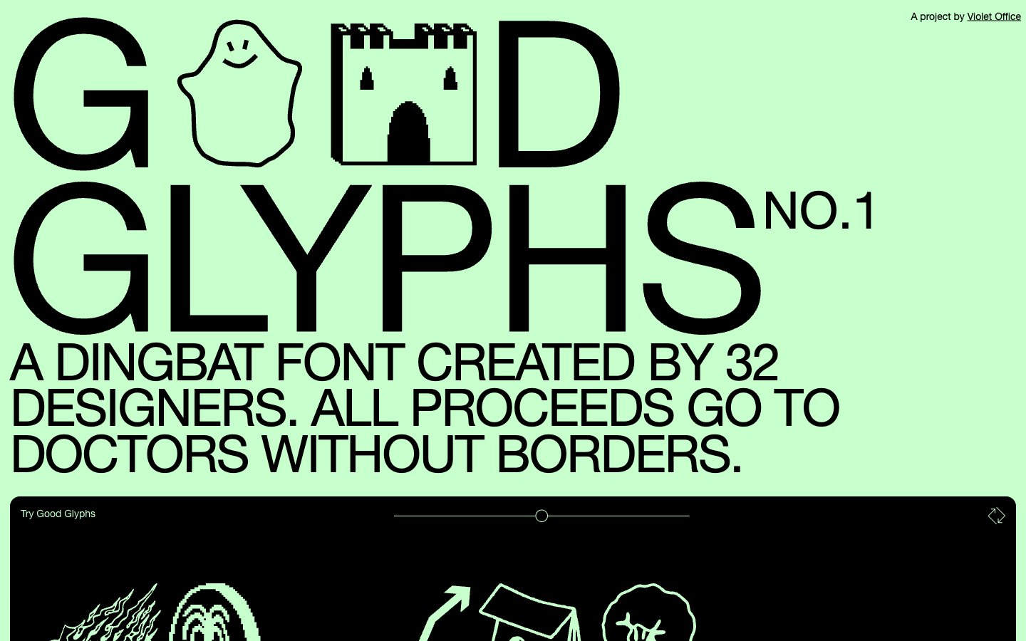 Good Glyphs captured reference